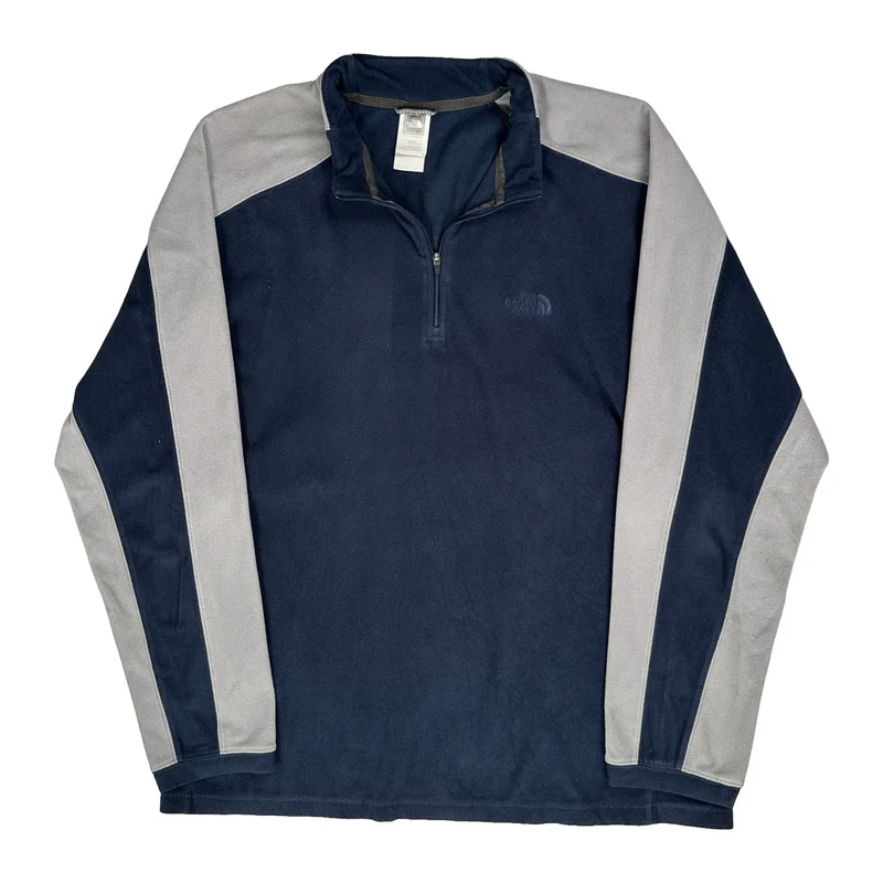 The North Face Fleece - XL Navy Polyester