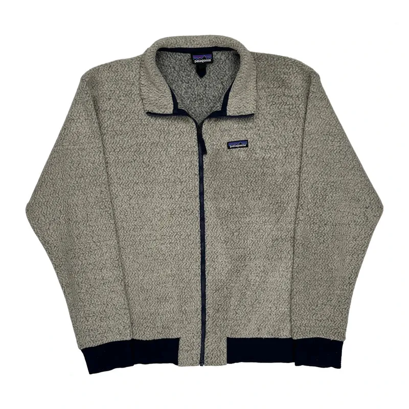 Patagonia Fleece Jacket - XL Grey Polyester