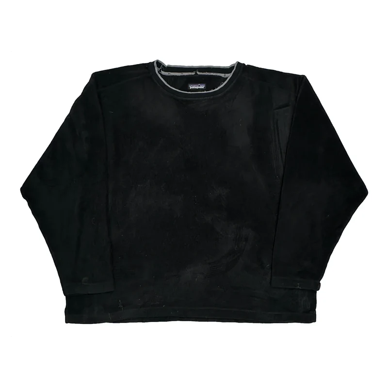 Patagonia Fleece - Medium Black Cotton