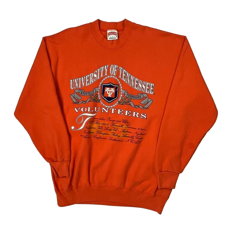 University Of Tennessee Volunteers Nutmeg College Sweatshirt - XL Orange Cotton