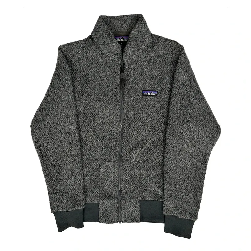 None Patagonia Fleece Jacket - Small Grey Polyester