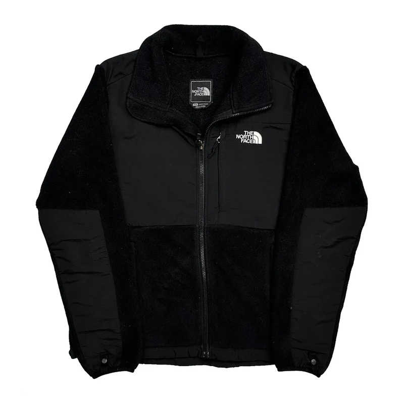 The North Face Denali Fleece Jacket - Medium Black Polyester