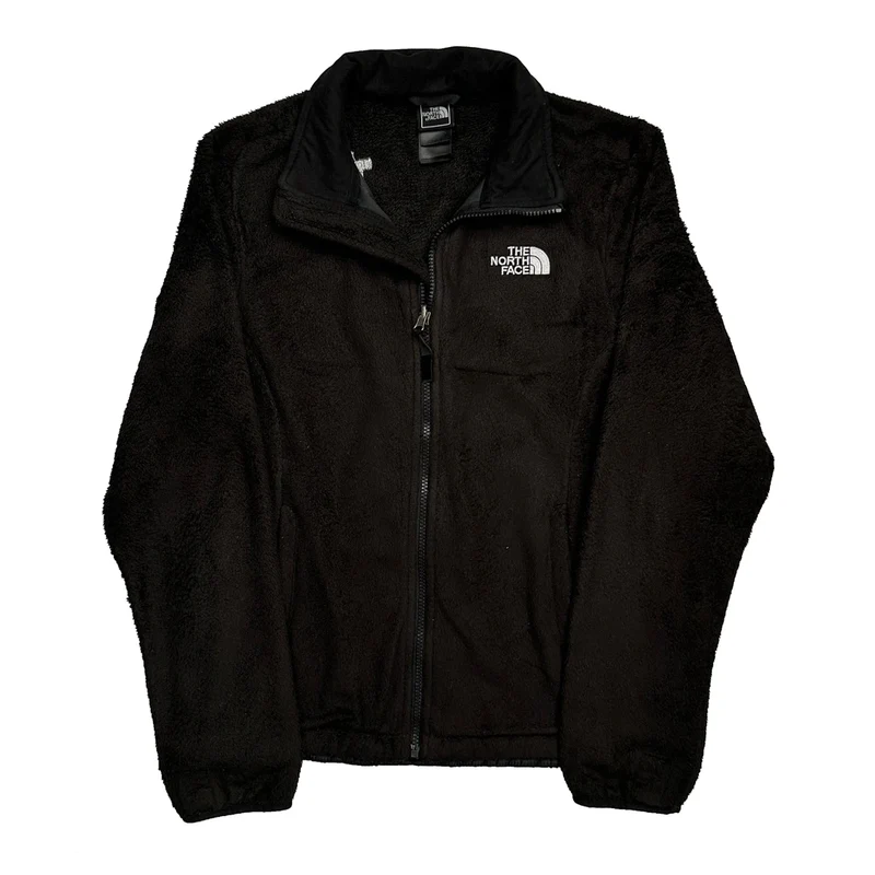 The North Face Fleece Jacket - Medium Black Polyester