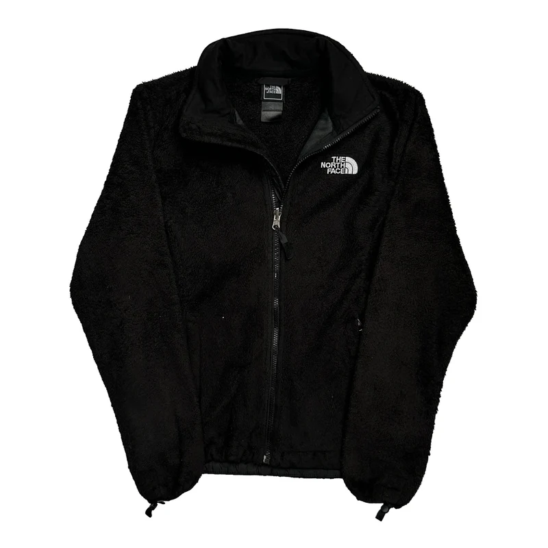 The North Face Fleece Jacket - Small Black Polyester