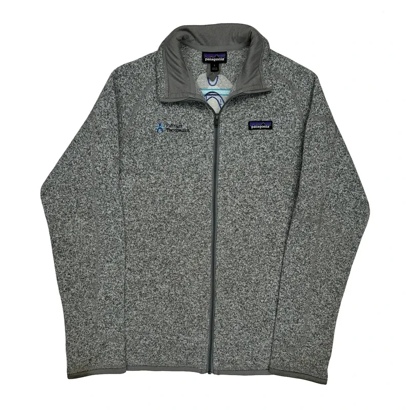 Patagonia Fleece Jacket - Large Grey Polyester