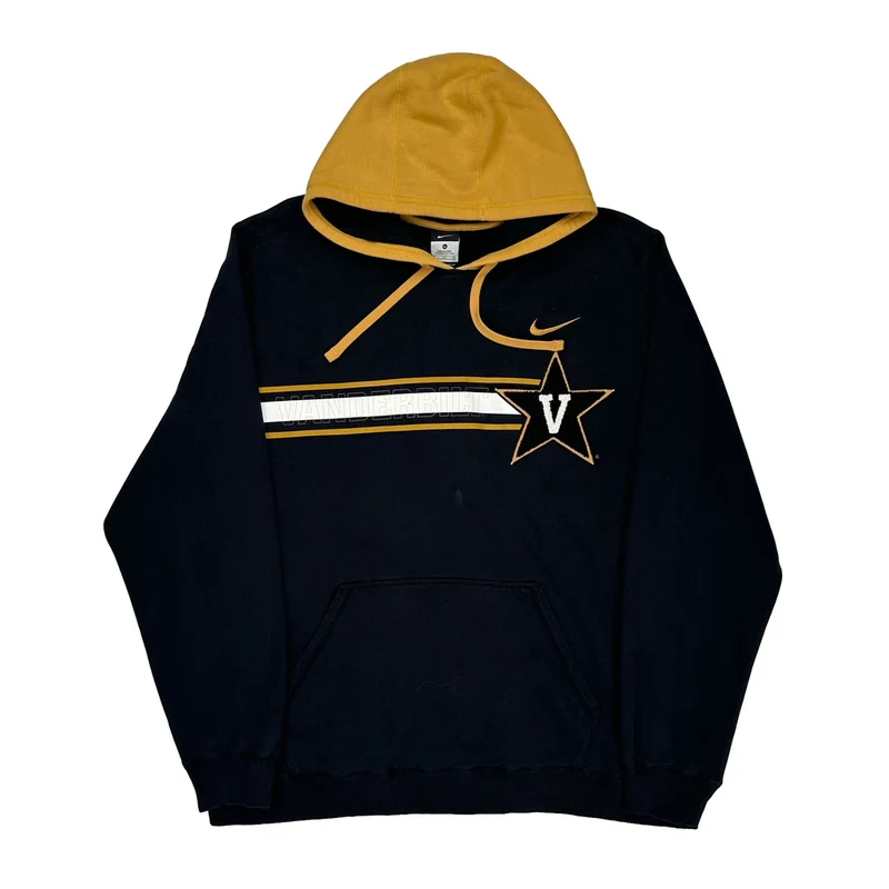 Vanderbilt University Nike College Hoodie - XL Black Cotton