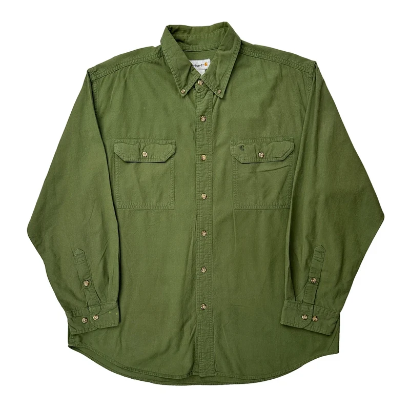 Carhartt Shirt - XL Green Cotton