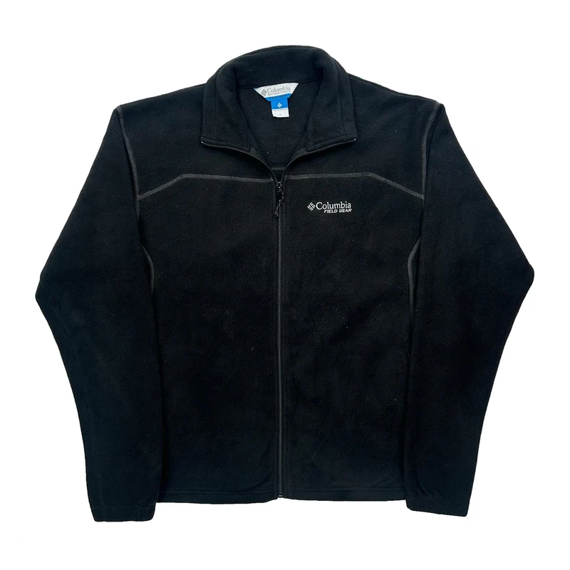Columbia Fleece Jacket - XL Black Polyester