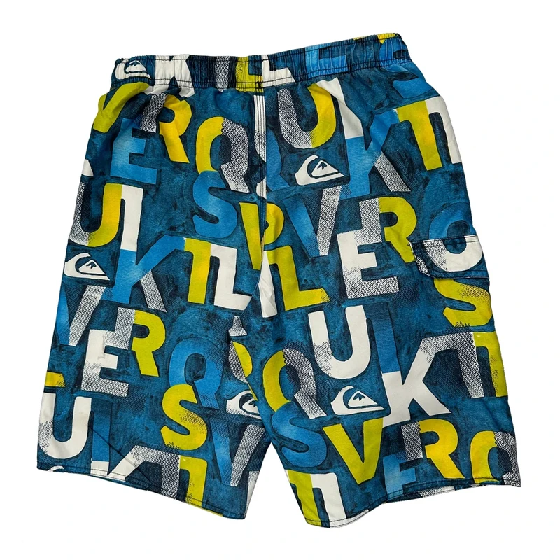 Age 16-18 Quiksilver Shorts - X-Largew 9L Blue Polyester