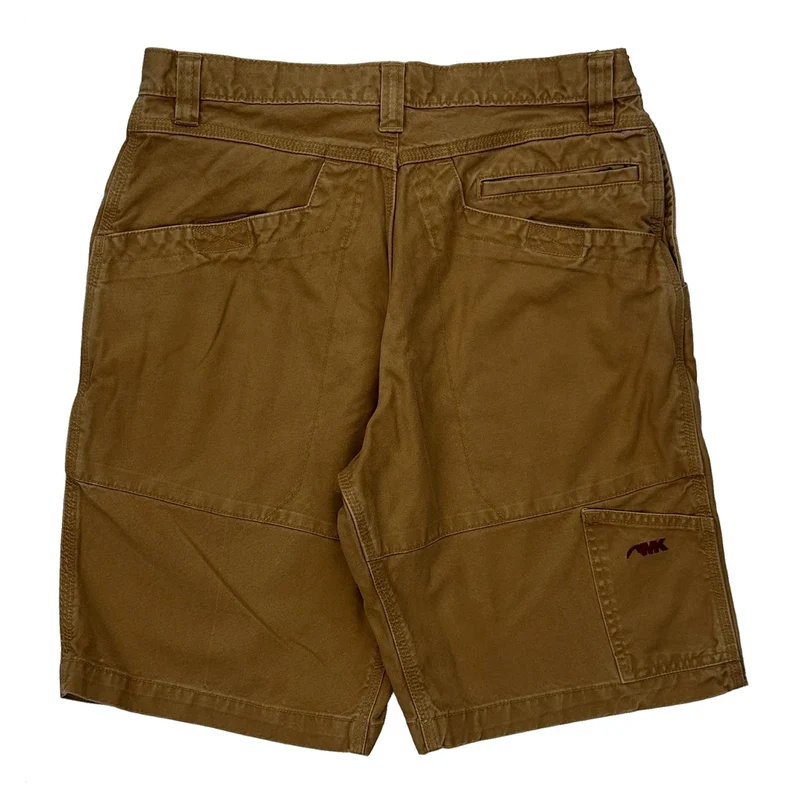 Mountain Khakis Work Shorts - 32W 9L Brown Cotton