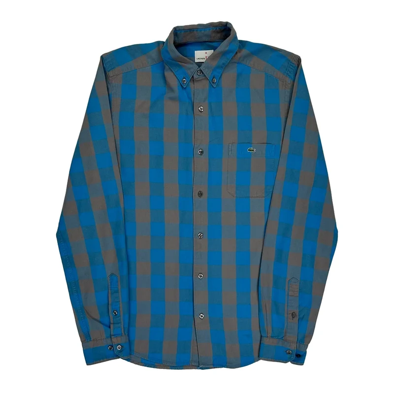Lacoste Shirt - Medium Blue Cotton
