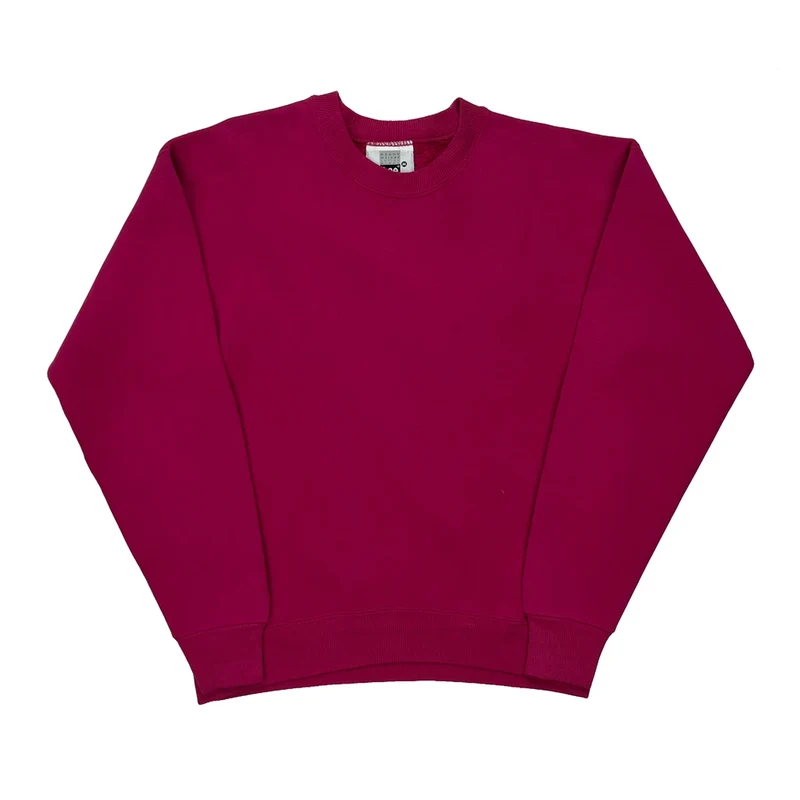Lee Sweatshirt - Medium Red Cotton Blend
