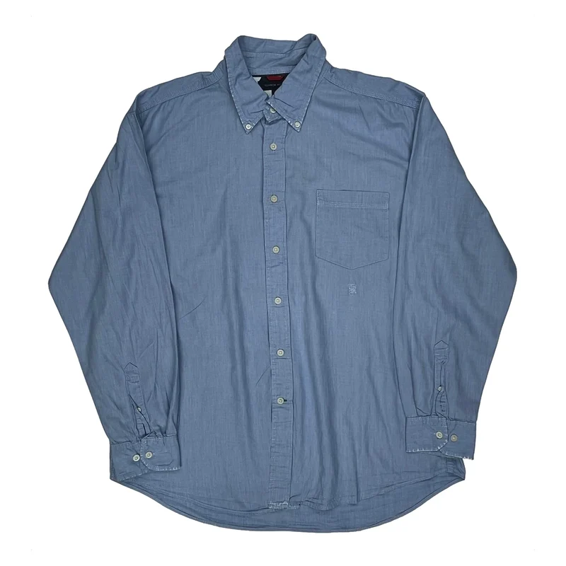 Tommy Hilfiger Shirt - XL Blue Cotton