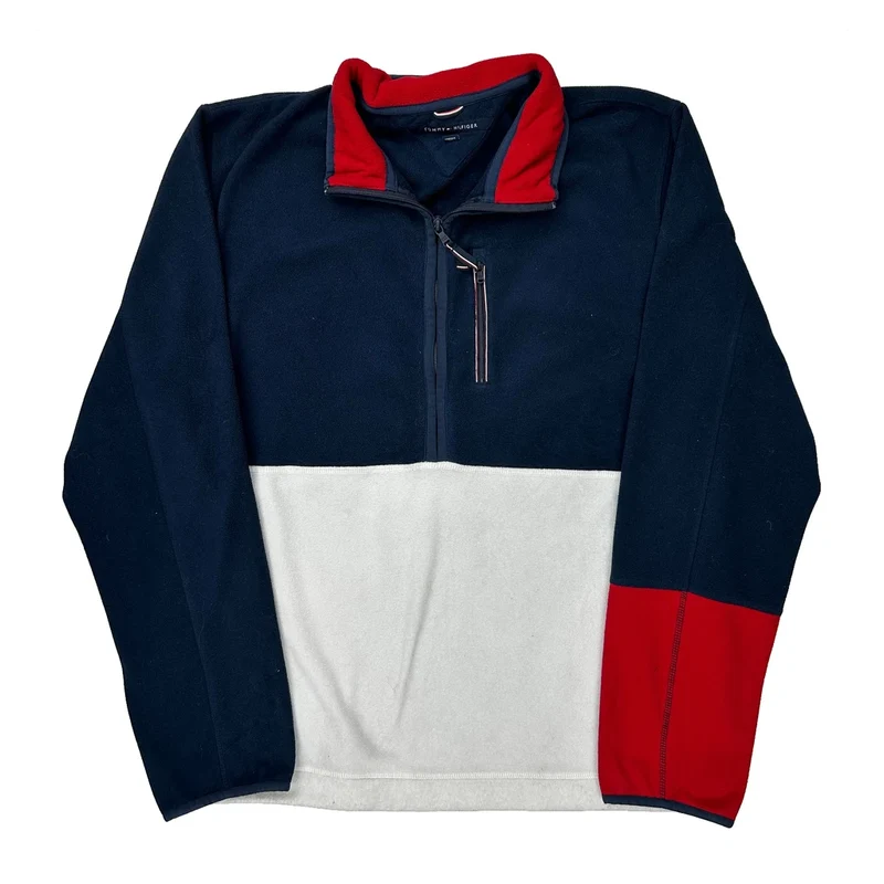 Tommy Hilfiger Fleece - XL Navy Polyester