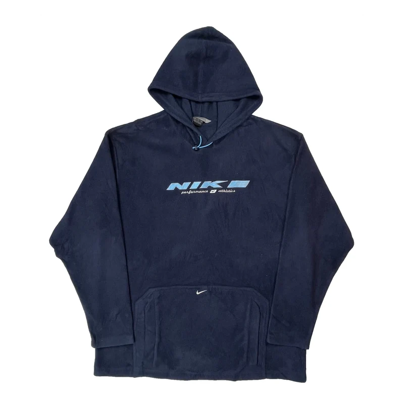 Nike Spellout Fleece - XL Navy Polyester