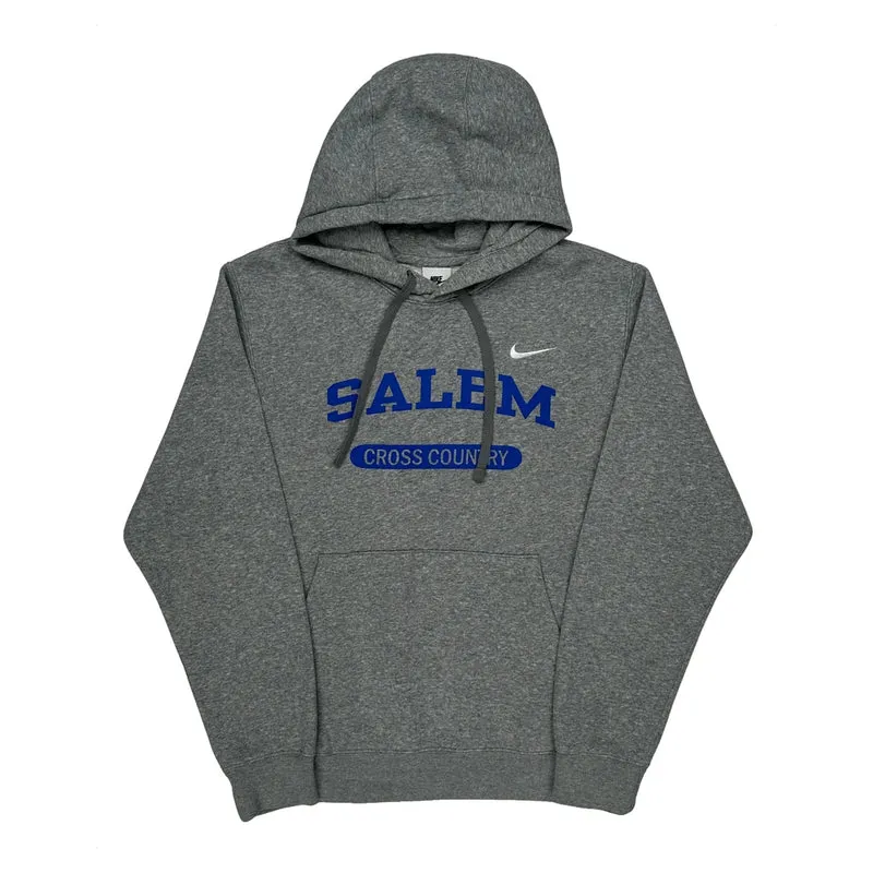 Salem Cross Country Nike College Hoodie - Small Grey Cotton