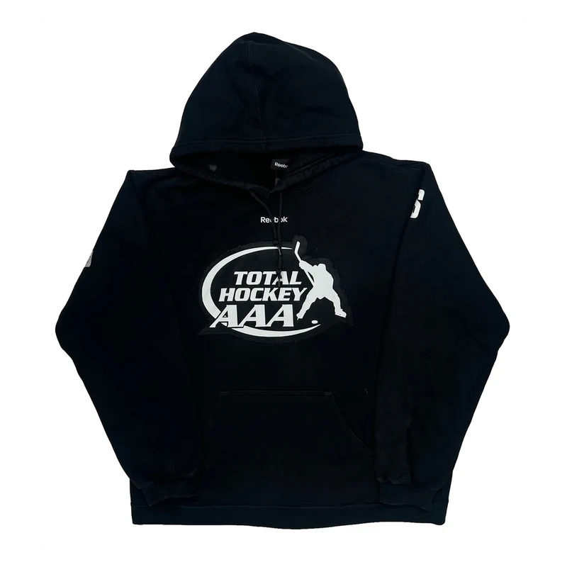 Total Hockey Aaa Reebok Hoodie - XL Black Cotton