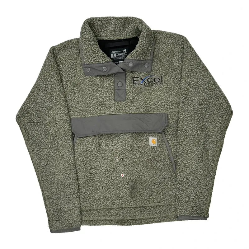 Utility Contractors Carhartt Fleece - Small Grey Polyester