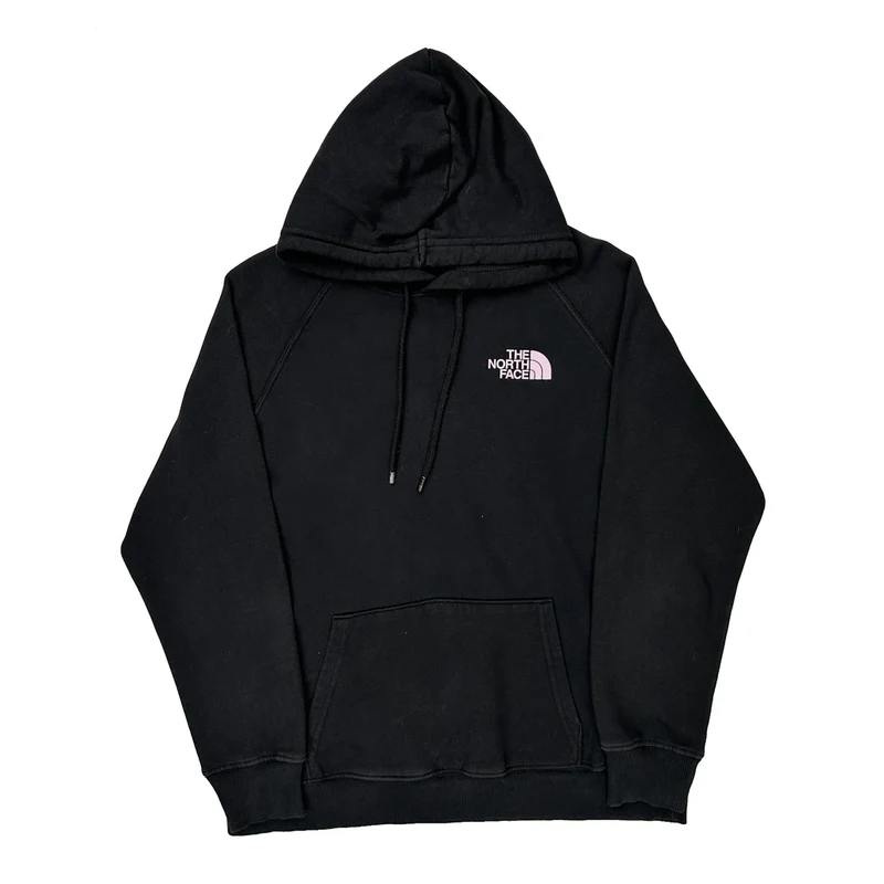 Never Stop Exploring The North Face Hoodie - Large Black Cotton