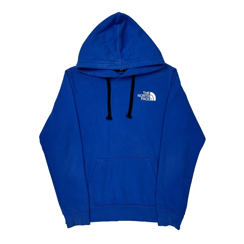 The North Face Hoodie - Small Blue Cotton