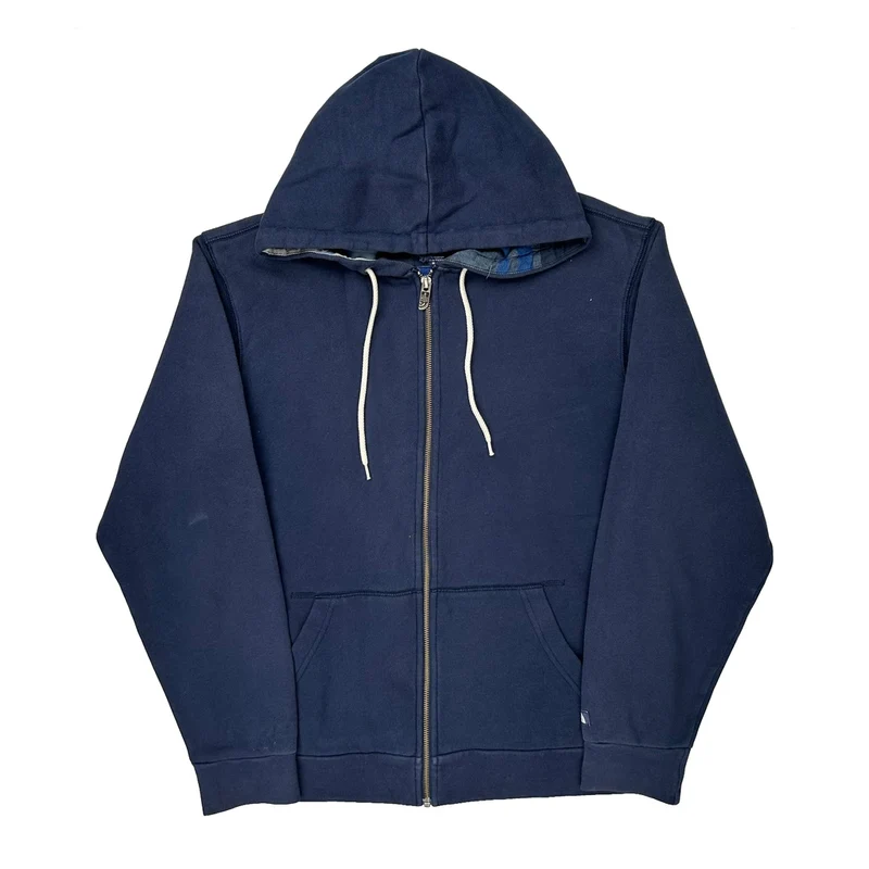 The North Face Hoodie - Medium Navy Cotton