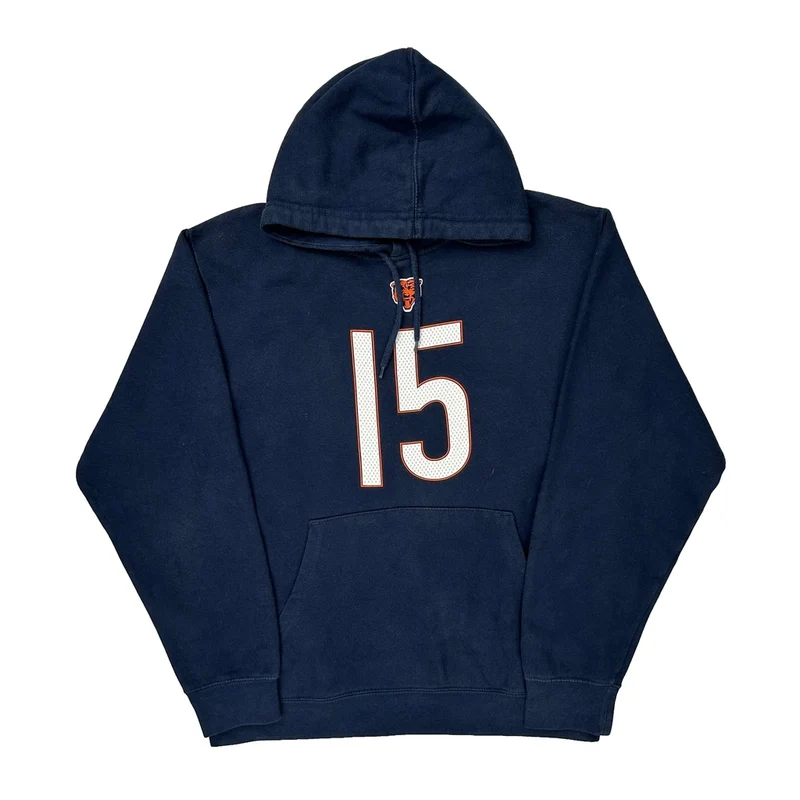 Chicago Bears Nfl Football Hoodie - Medium Navy Cotton