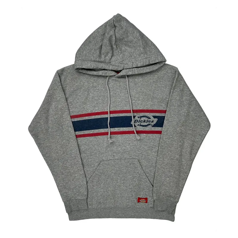 Dickies Hoodie - Small Grey Cotton Blend