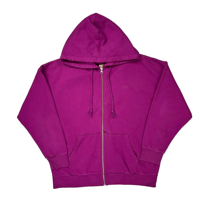 Levis Hoodie - Small Purple Cotton