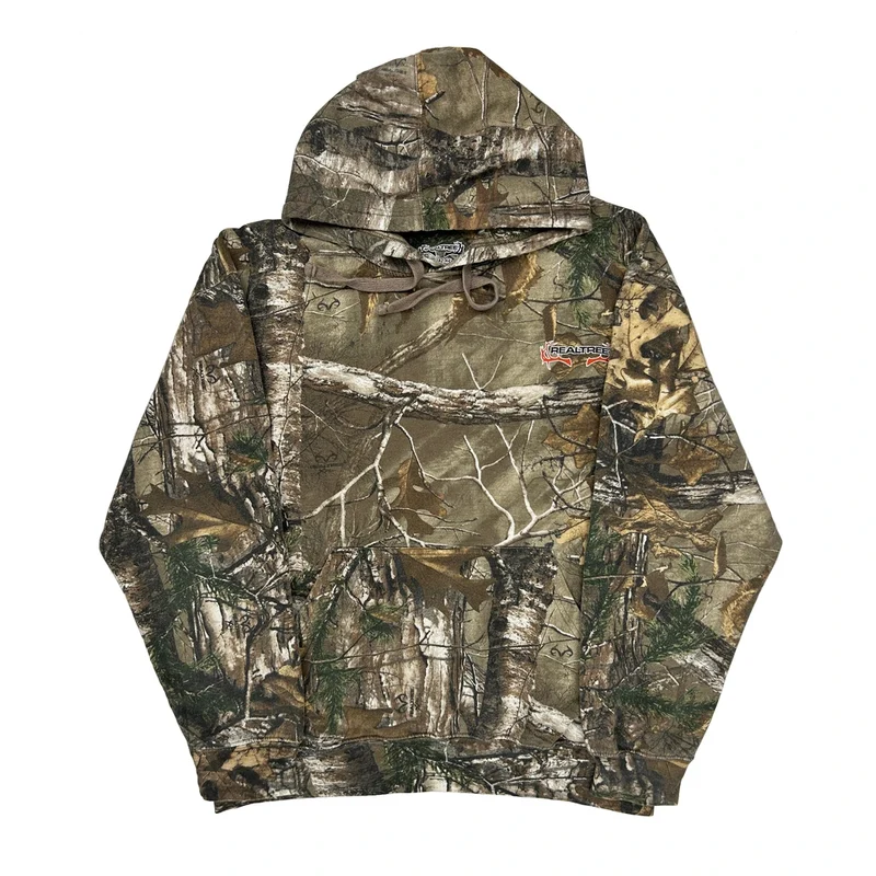 Realtree Camo Hoodie - Large Camo Cotton Blend