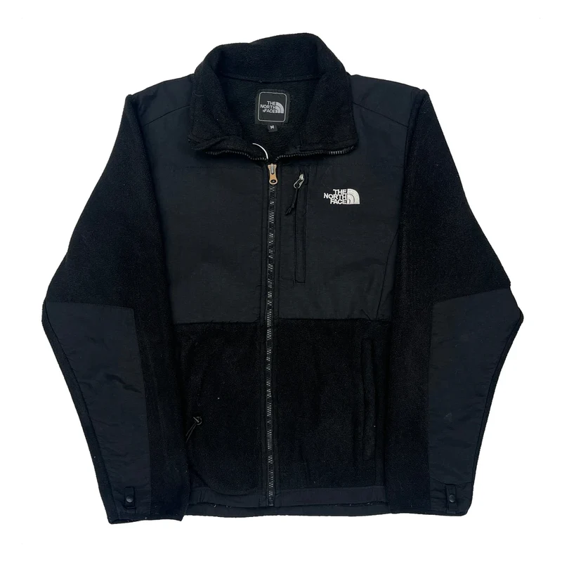 The North Face Denali Fleece Jacket - Medium Black Polyester
