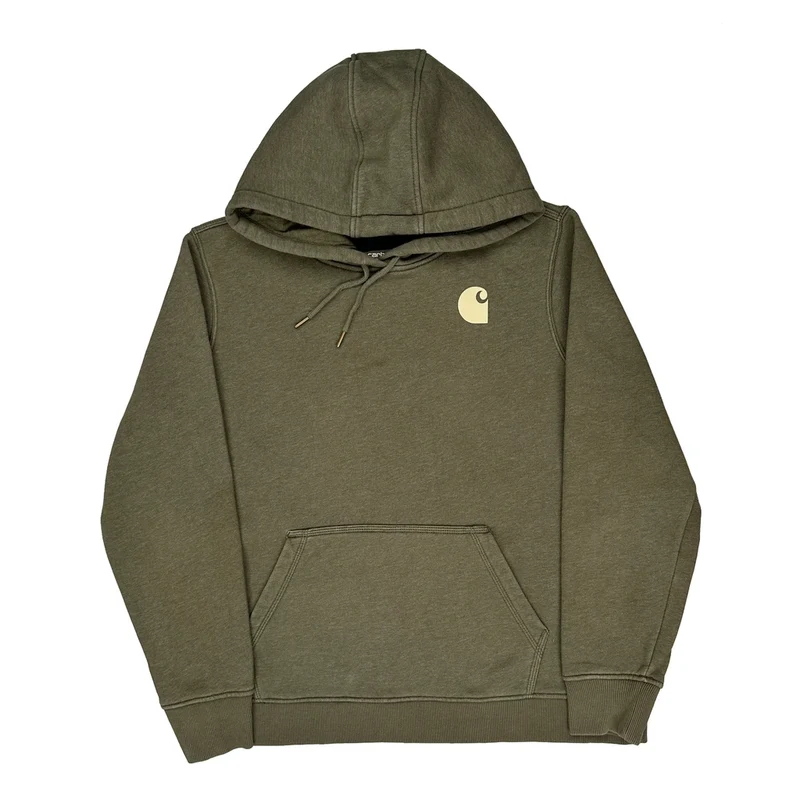 Carhartt Hoodie - XL Green Cotton