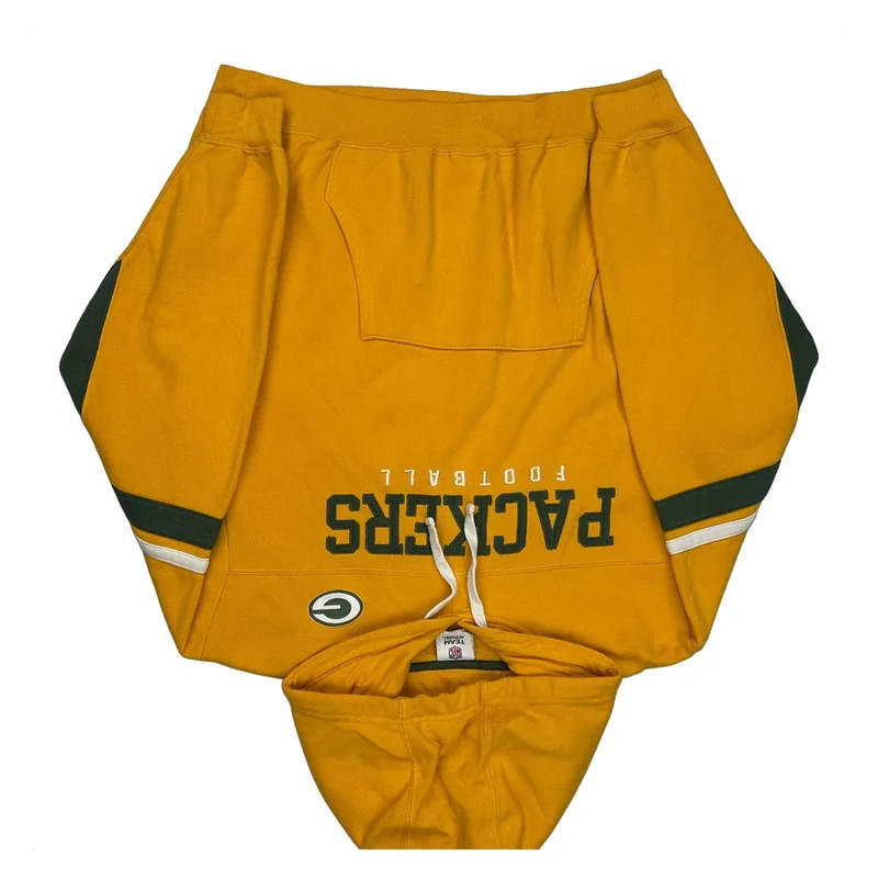 Packers Nfl Hoodie - XL Yellow Cotton