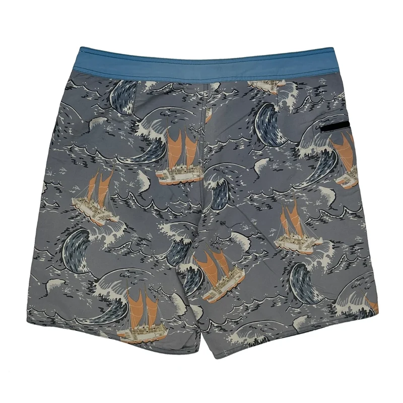 Sailing Patagonia Board Shorts - 34W 9L Grey Polyester