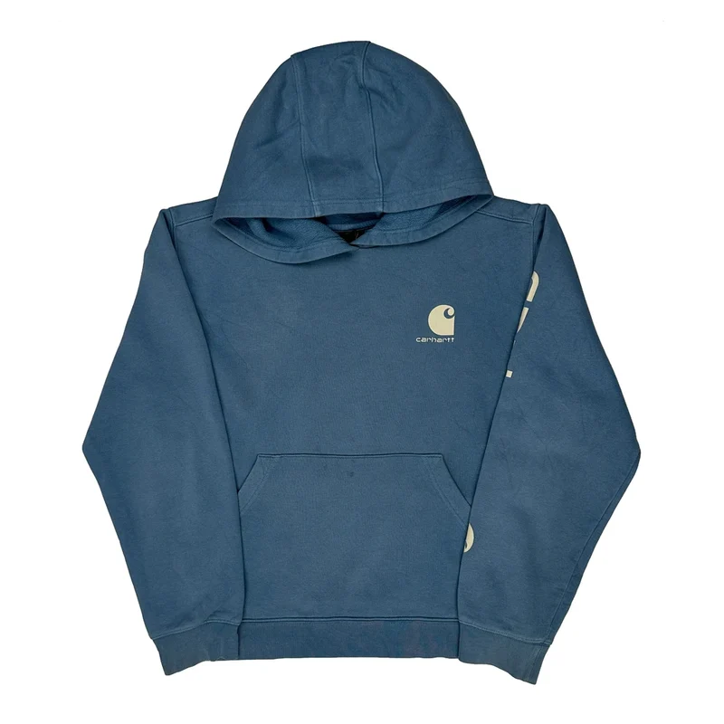 Age 13-15 Carhartt Hoodie - XL Blue Cotton