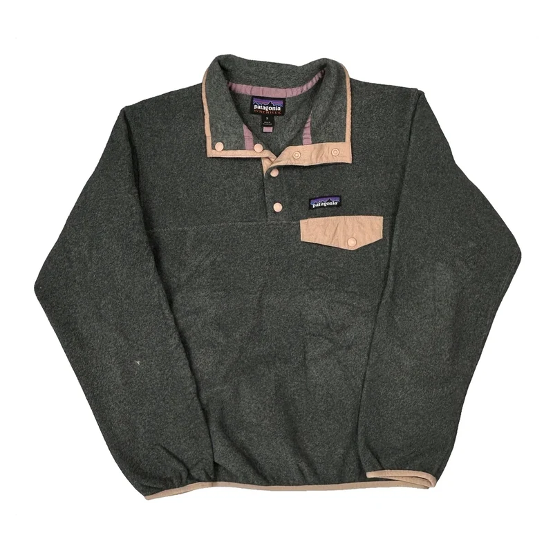 Patagonia Fleece - Small Grey Polyester
