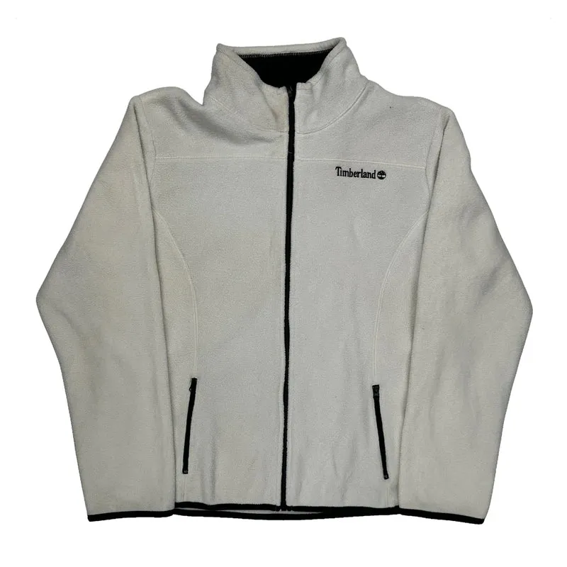 Timberland Fleece Jacket - XL White Polyester