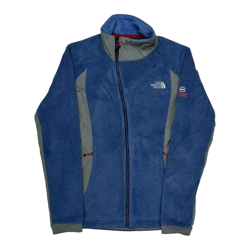 Summit Series The North Face Asymmetric Fleece Jacket - No Size Blue Polyester