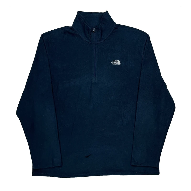 The North Face Fleece - XL Navy Polyester