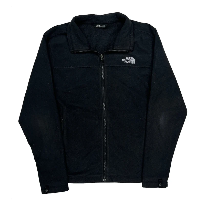 The North Face Fleece Jacket - Medium Black Polyester