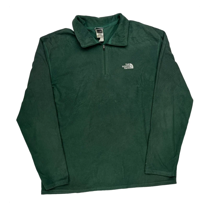 The North Face Fleece - XL Green Polyester