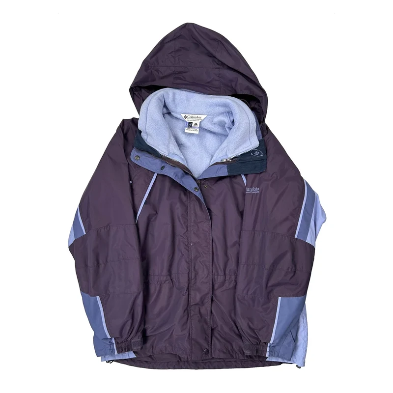 Columbia Ski Jacket - XL Purple Polyester