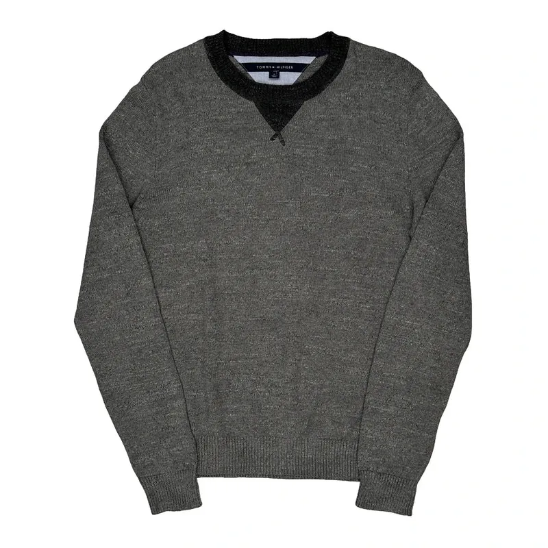 Tommy Hilfiger Sweatshirt - Medium Grey Cotton Blend