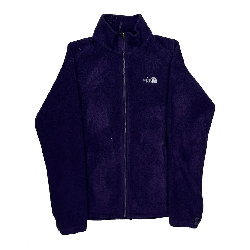 The North Face Fleece Jacket - Medium Purple Polyester