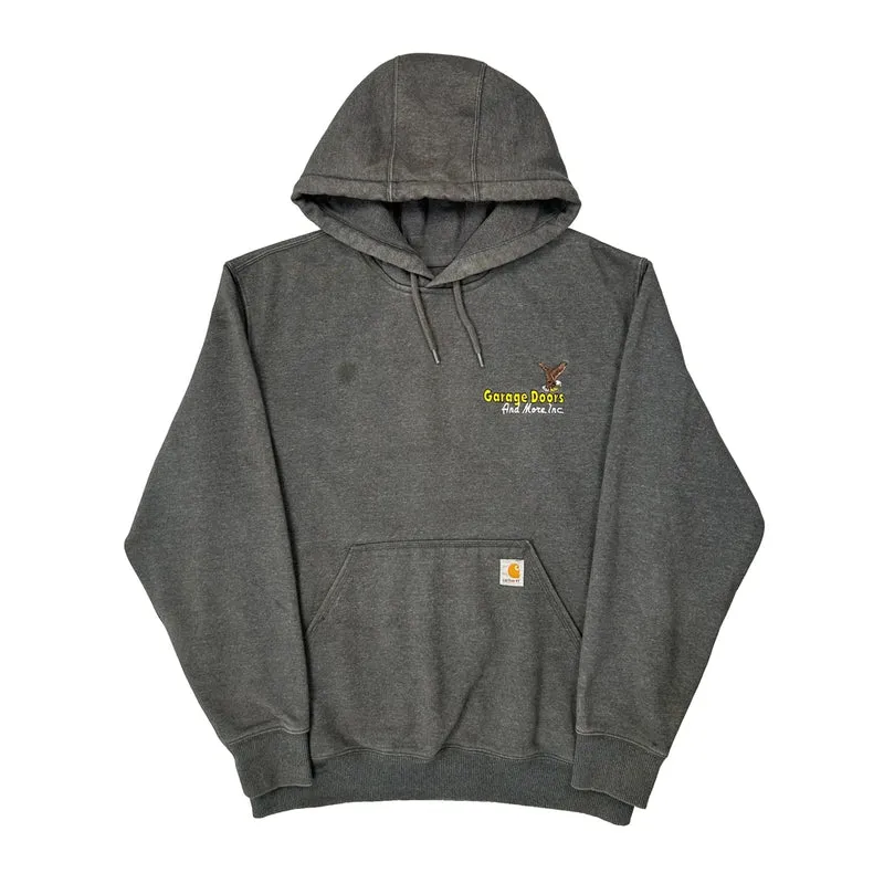 Garage Doors And More Inc. Carhartt Graphic Hoodie - Large Grey Cotton