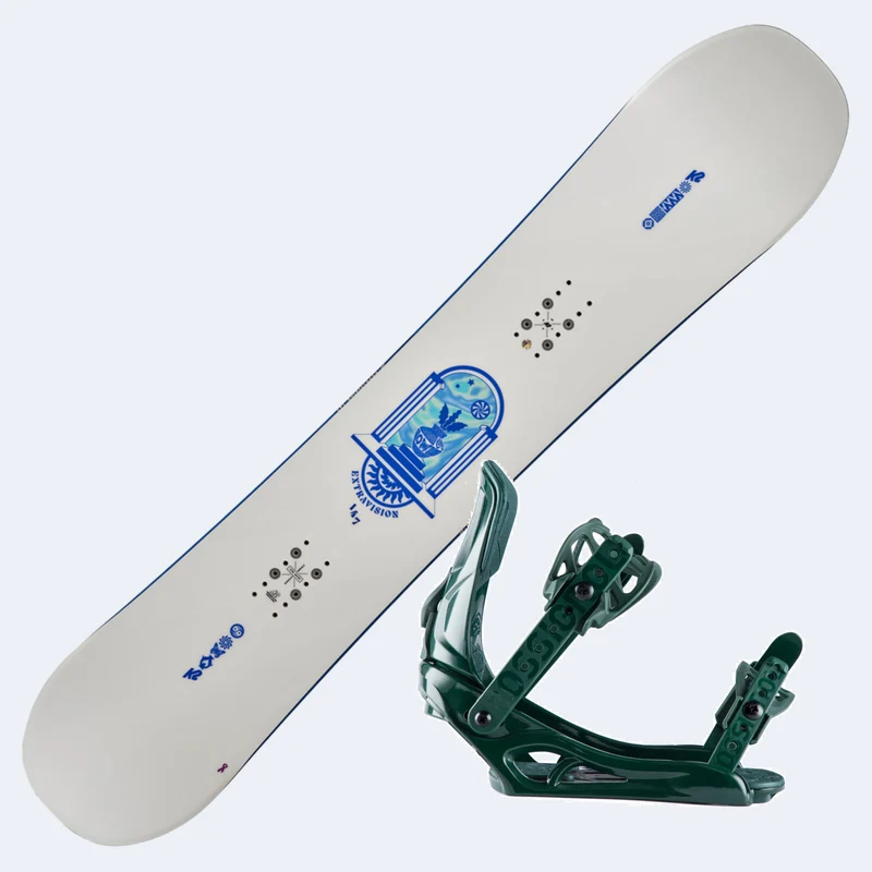 2025 K2 Extravision Women's Snowboard with Rossignol undefined Bindings
