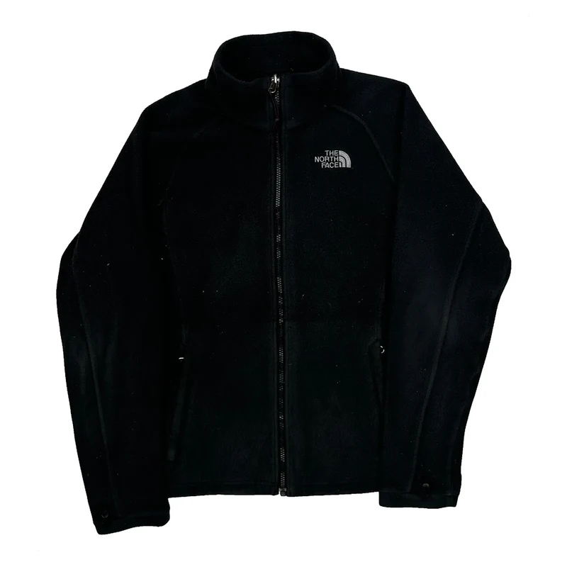 The North Face Fleece Jacket - Medium Black Polyester