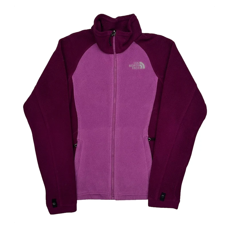 The North Face Fleece Jacket - Small Purple Polyester