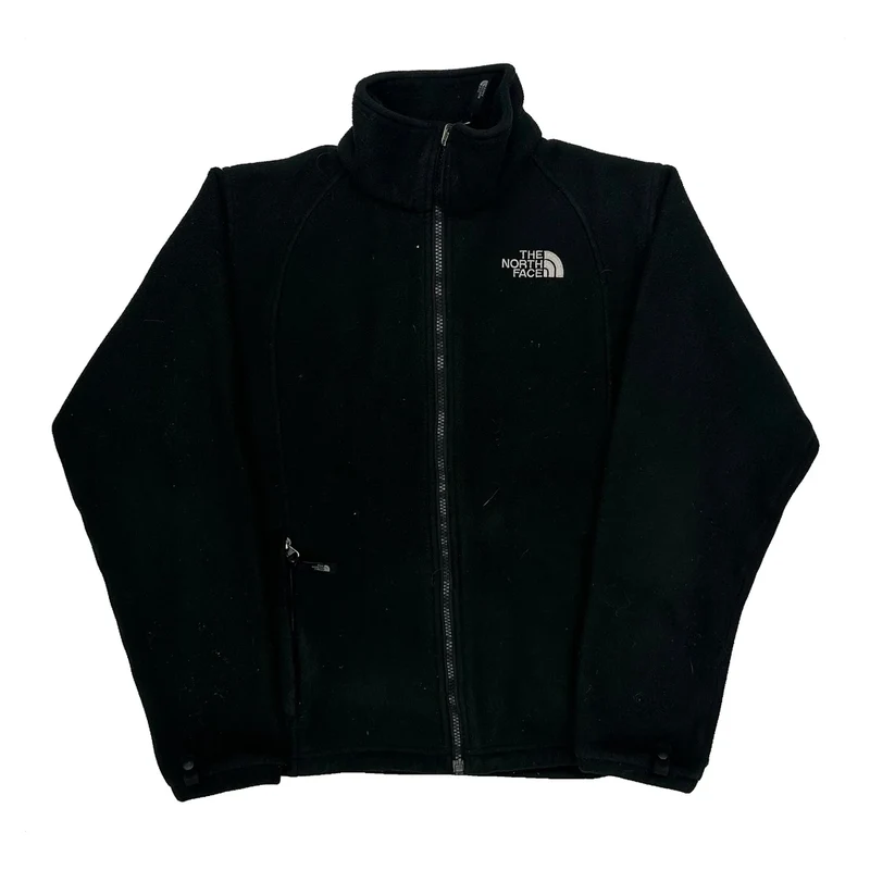 The North Face Fleece Jacket - Medium Black Polyester