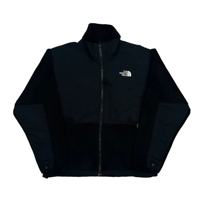 The North Face Fleece Jacket - Medium Black Polyester