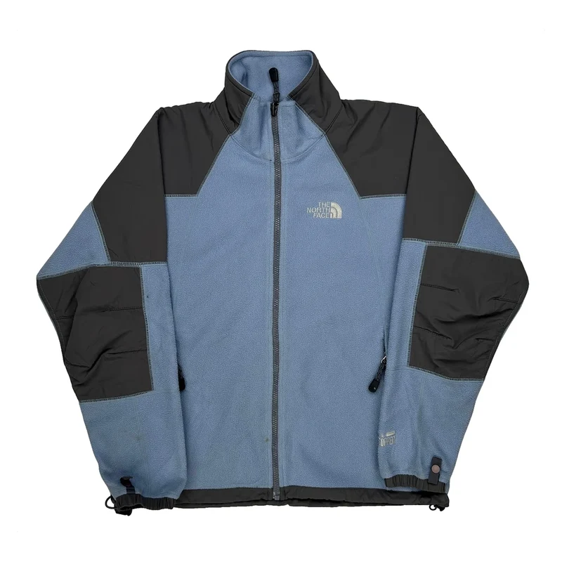 The North Face Fleece Jacket - Small Blue Polyester